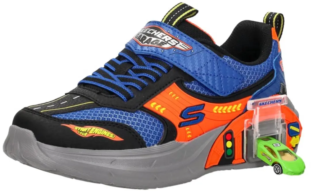 Skechers SKECHERS GARAGE Jongens Sneakers 081215 - Zwart - afbeelding 4 van 6