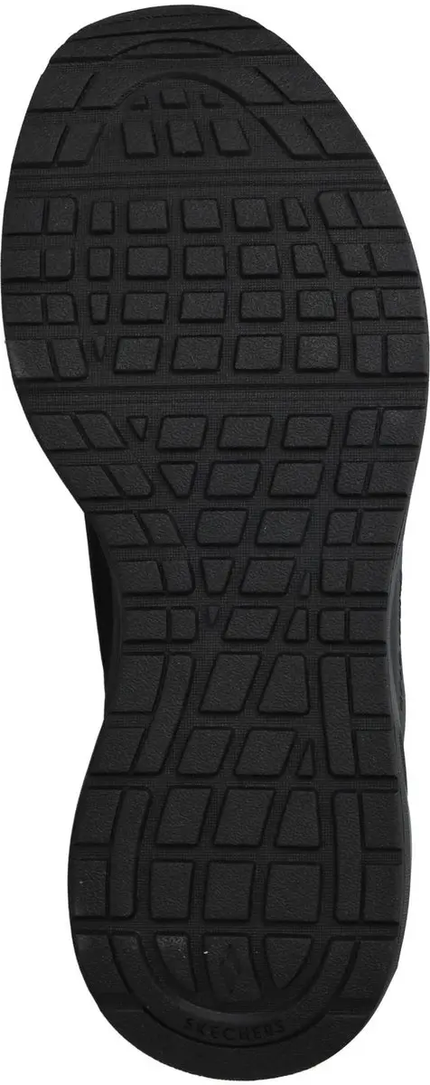 Skechers Uno Glide Step Glide On Air Sneakers 190113 - Dames - Zwart - afbeelding 5 van 6