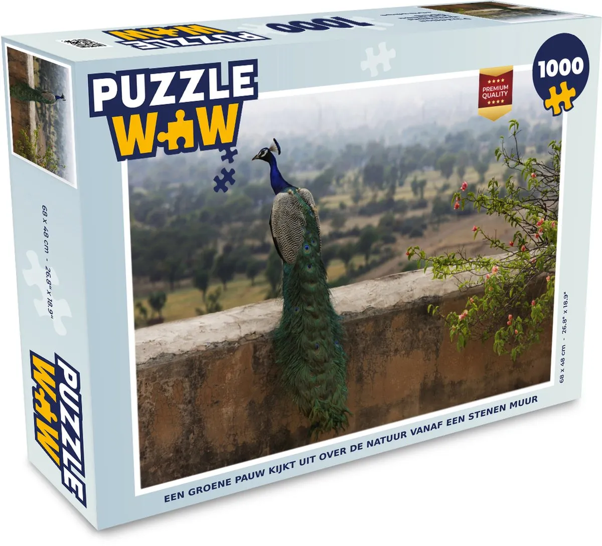 PuzzleWow Natuur Legpuzzel 1000 Stuks