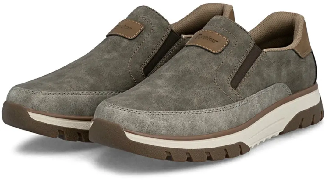 Rieker Heren Slippers Halfschoenen Comfort B9350-25 Brown