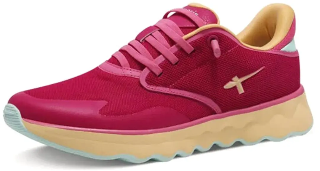 Tamaris Nowana Sneakers roze Synthetisch - Dames - afbeelding 3 van 6
