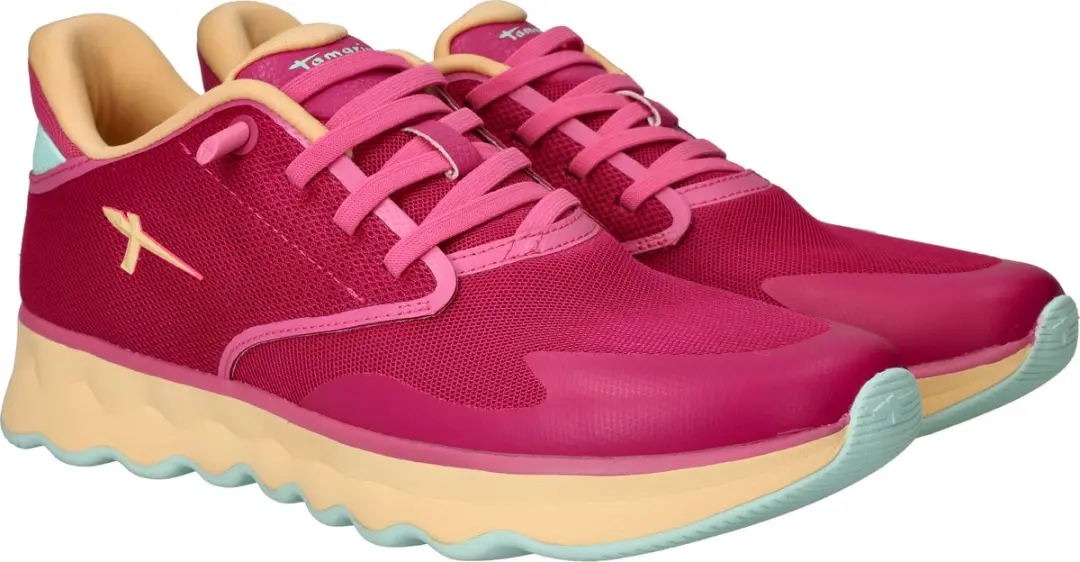 Tamaris Nowana Sneakers roze Synthetisch - Dames - afbeelding 4 van 6