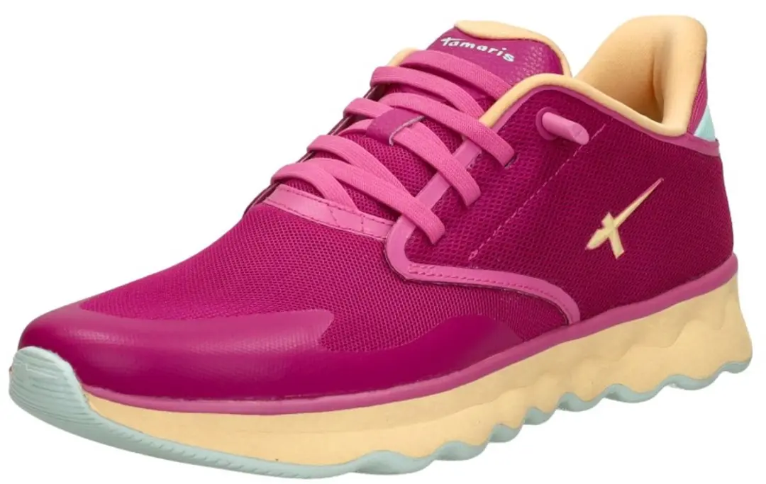 Tamaris Nowana Sneakers roze Synthetisch - Dames - afbeelding 5 van 6