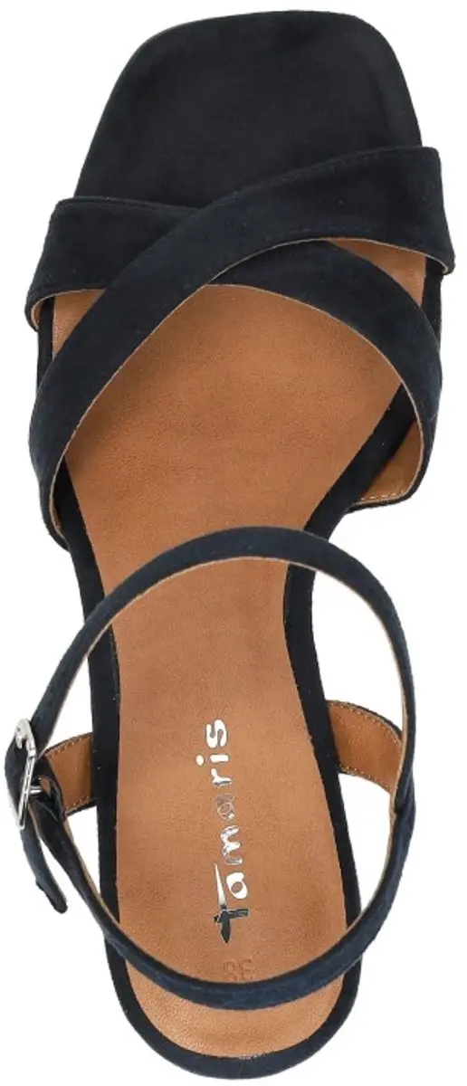 Tamaris Sandalen Hak Sandalen Hak - Blauw - Maat 37 - afbeelding 4 van 6