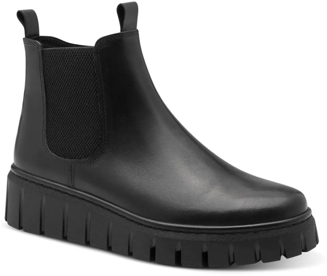 Marco Tozzi Dames Chelseaboot 2-25474-45 001 F-breedte Maat: 39 EU