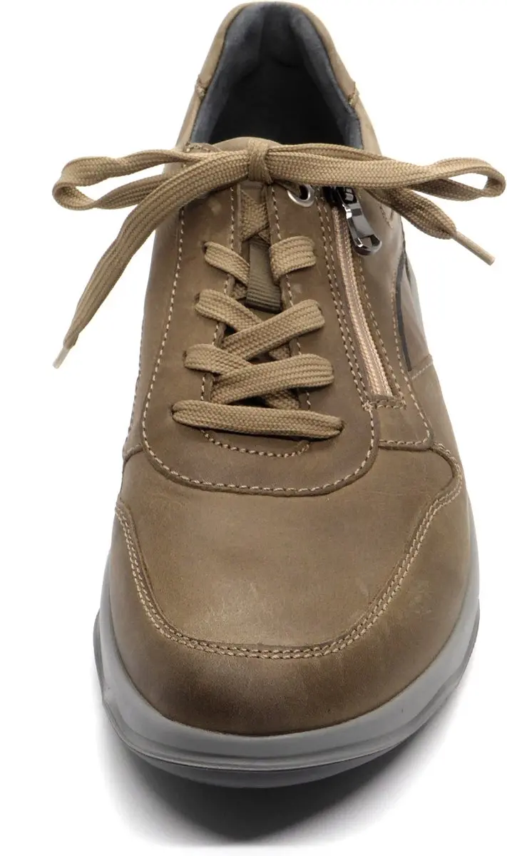 Waldläufer 718006 H-Max Heren Sneaker - Taupe - afbeelding 3 van 4