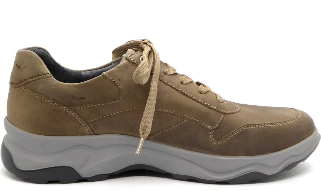 Waldläufer 718006 H-Max Heren Sneaker - Taupe - afbeelding 4 van 4