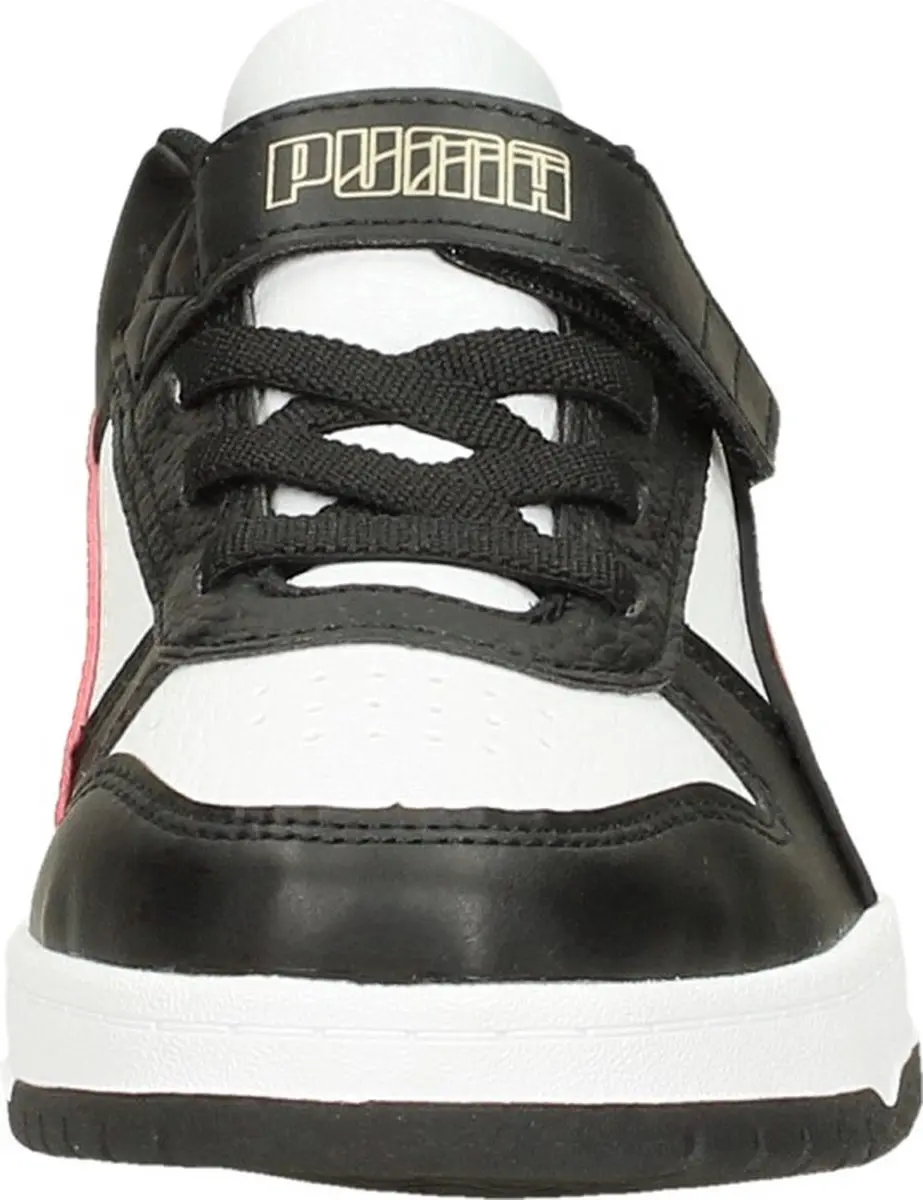 PUMA RBD Game Low AC+PS Unisex Sneakers - White/ForAllTimeRed/Black/Gold - afbeelding 3 van 6