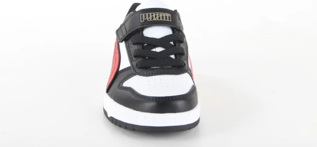 PUMA RBD Game Low AC+PS Unisex Sneakers - White/ForAllTimeRed/Black/Gold - afbeelding 4 van 6