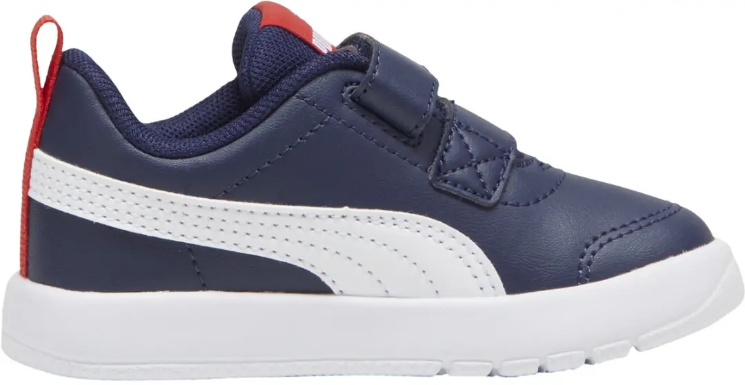 PUMA Courtflex V3 V Sneakers - Blauw - Maat 19 - afbeelding 5 van 6