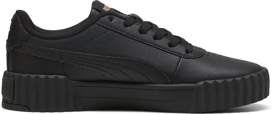 PUMA Carina 3.0 Dames Sneakers - 36 - Zwart/Goud