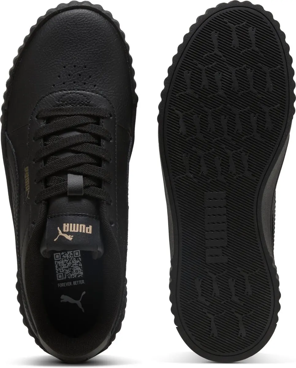 PUMA Carina 3.0 Dames Sneakers - 36 - Zwart/Goud