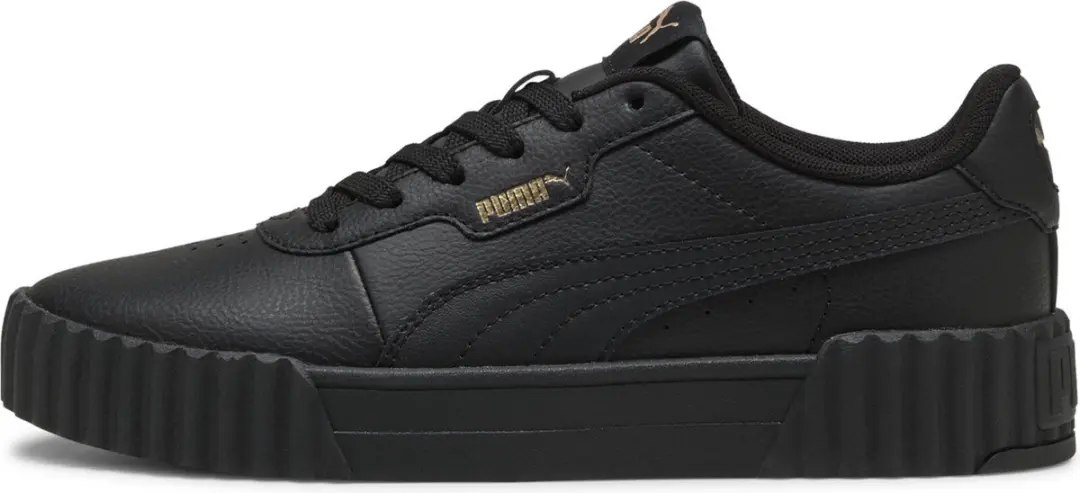 PUMA Carina 3.0 Dames Sneakers - 36 - Zwart/Goud