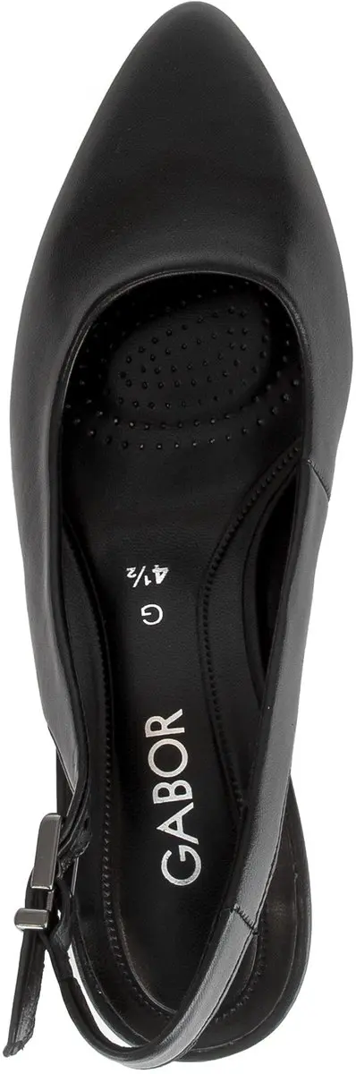 Gabor Slingback 82.260 27 - Dames - Maat 42 - Zwart