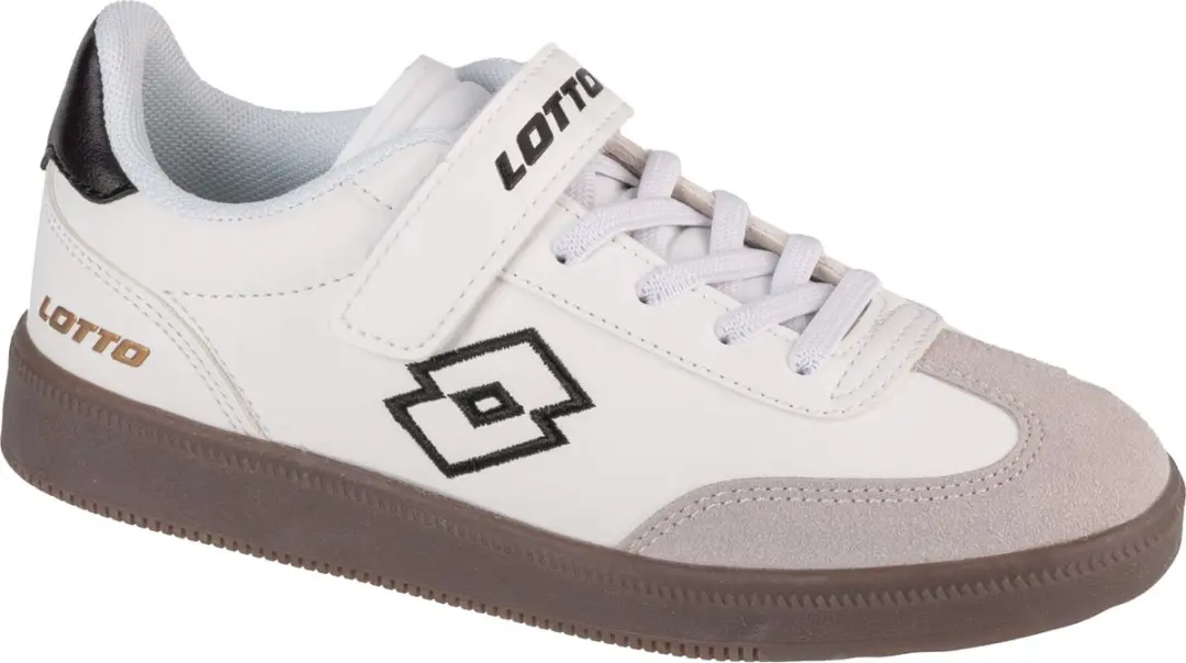 Lotto Shoes Vintal K lage kindersneaker 2600250K wit/zwart
