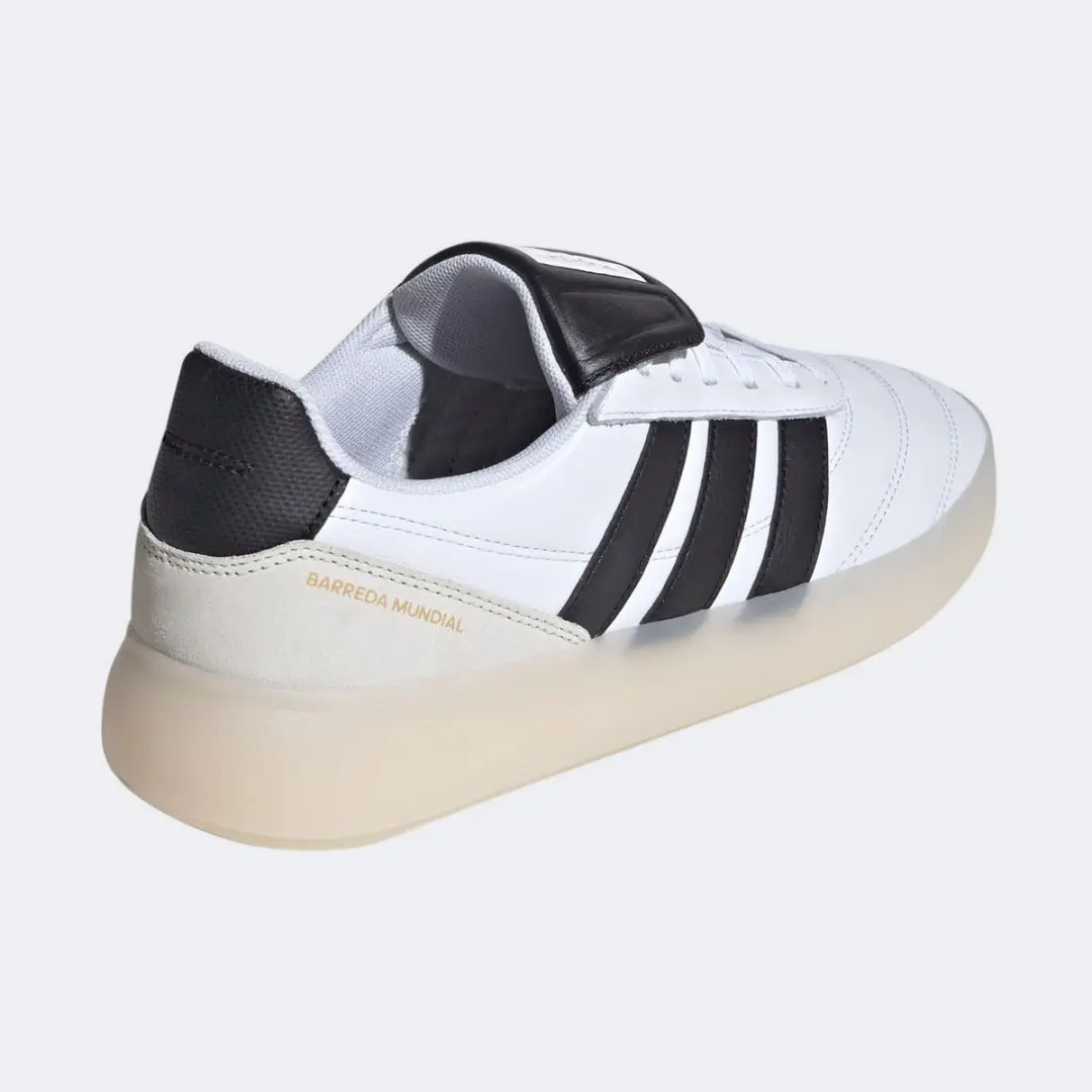 Adidas Barreda Mundial Sneakers Heren 42 - Wit/Zwart - afbeelding 6 van 6