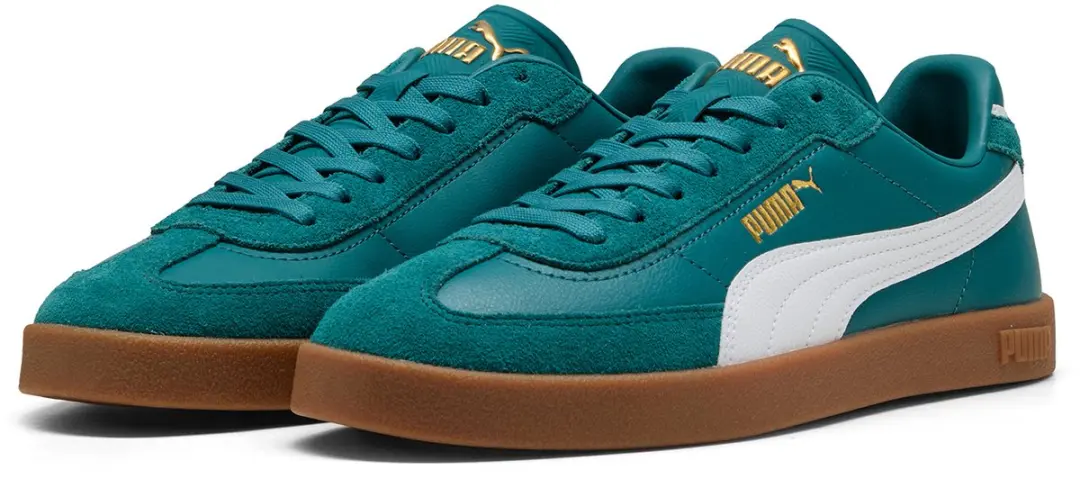 Puma Club II Era unisex sneaker sportschoenen 397447 49 emerald ice-puma white