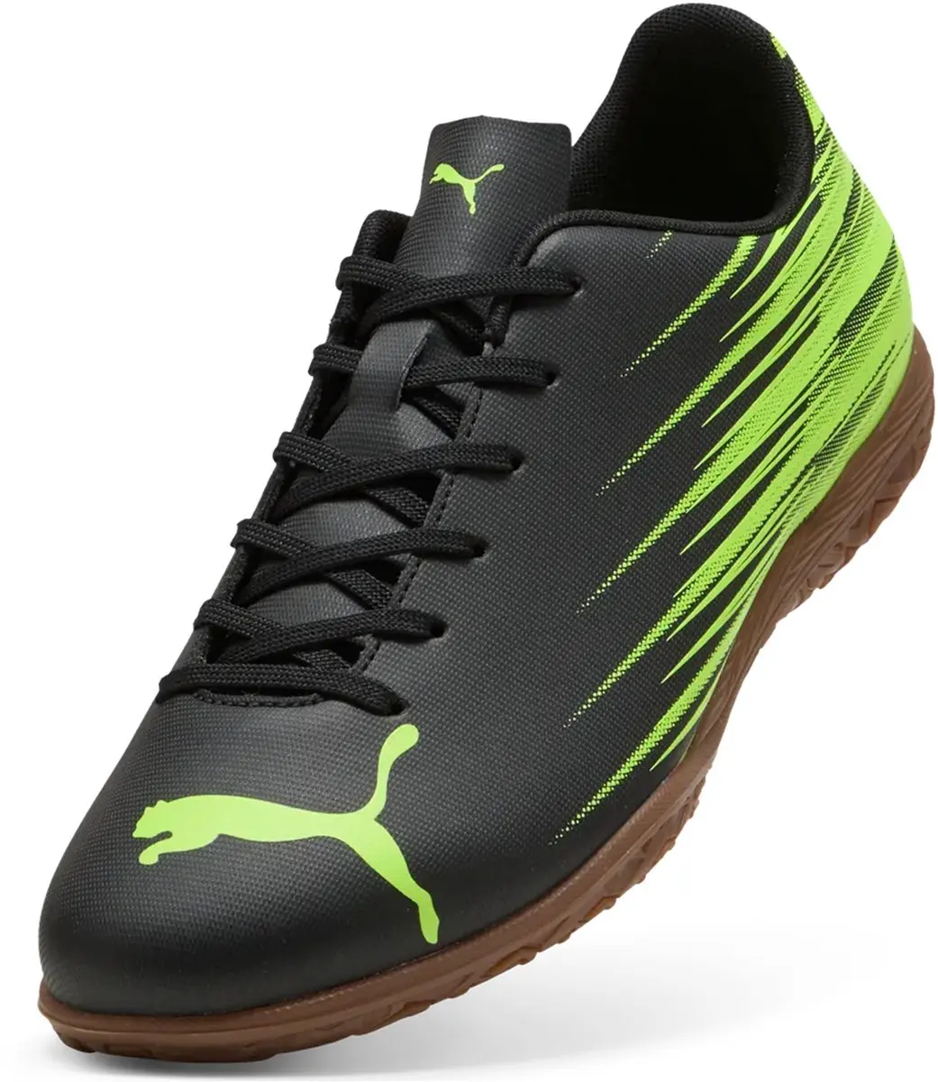 PUMA Attacanto II IT Voetbalschoenen - Zwart/Groen - afbeelding 5 van 6