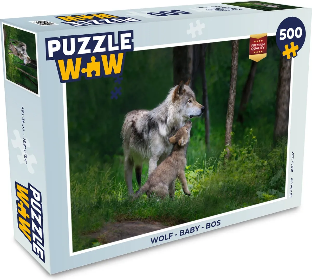 PuzzleWow Baby Bos Legpuzzel 500 Stuks