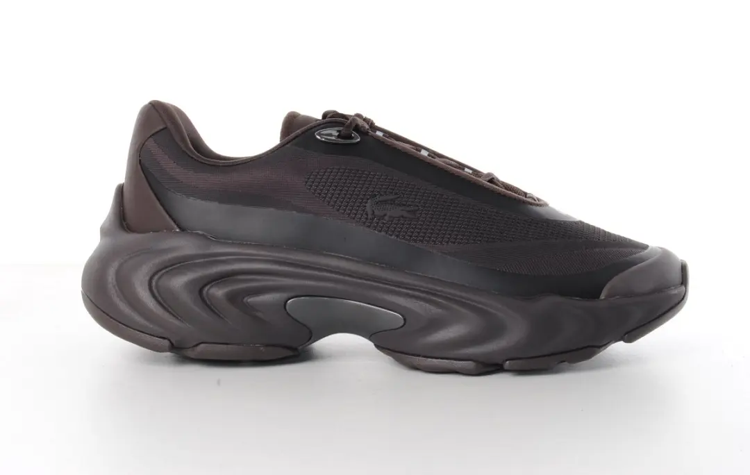 Lacoste heren sneaker Spinor bruin