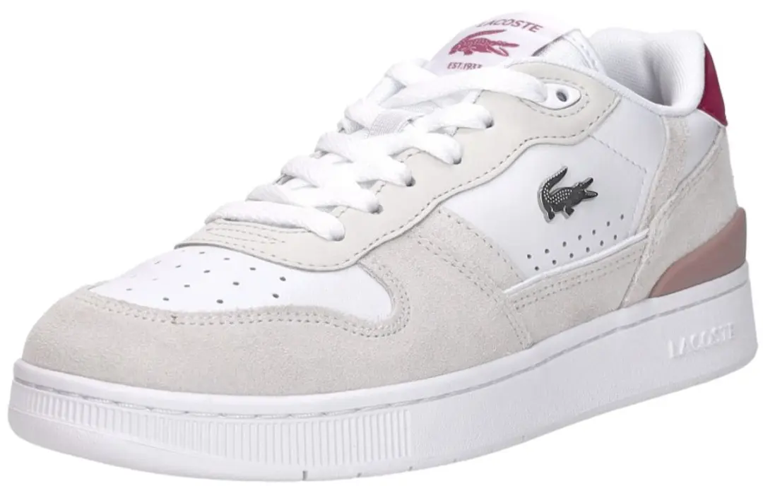 Lacoste T Clip Sneakers Laag - wit - Maat 38 - afbeelding 4 van 6