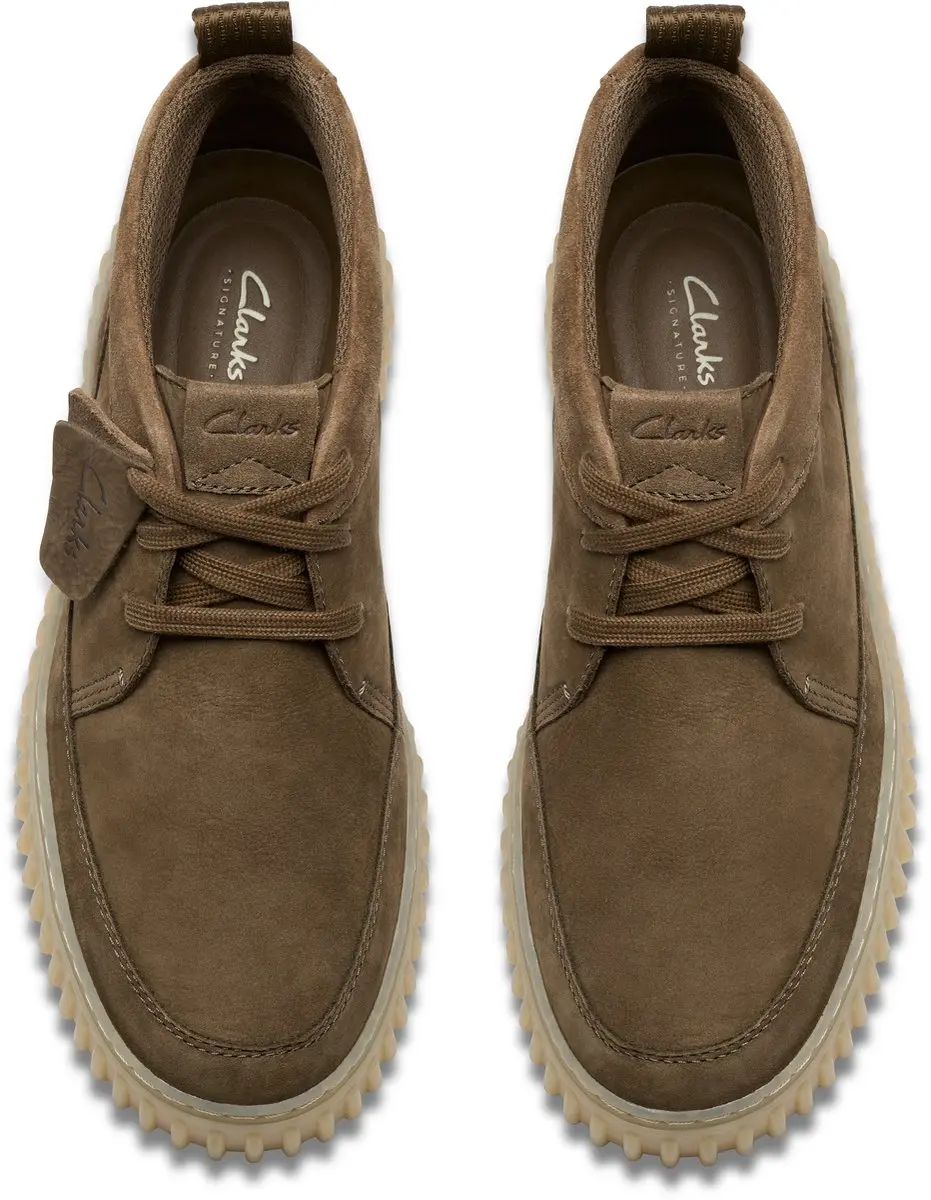 Clarks Torhill Lace Hi Veterschoenen - Heren - Khaki - Maat 44,5