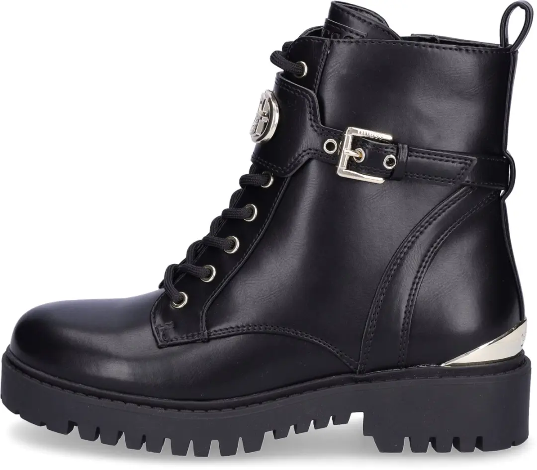 Guess Olanna Dames Veterschoen - Zwart