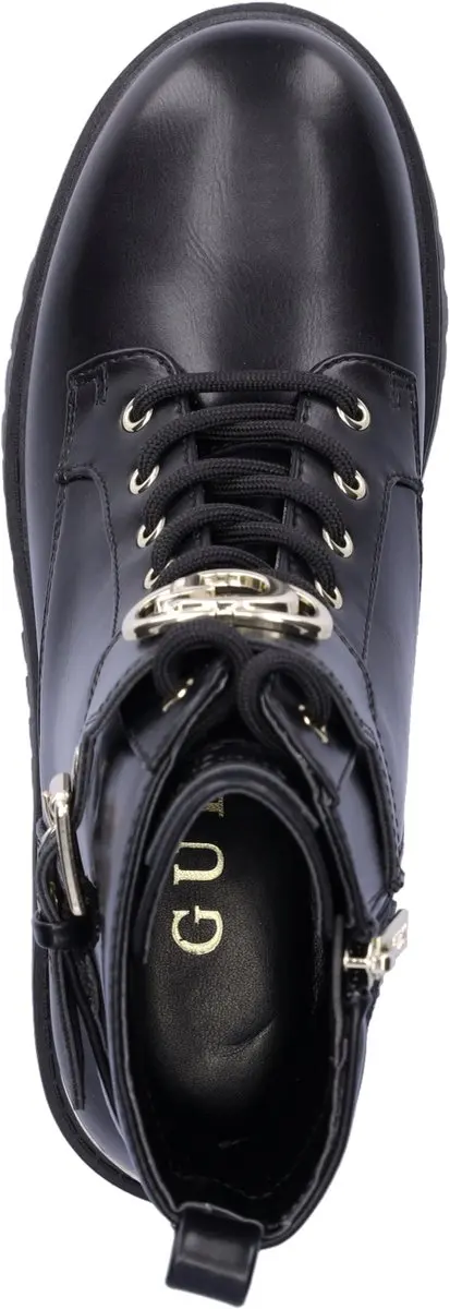 Guess Olanna Dames Veterschoen - Zwart