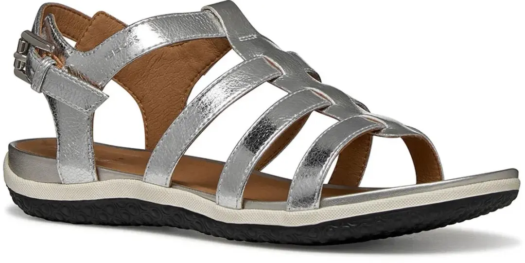 Geox Vega Sandalen - Zilver - Maat 39