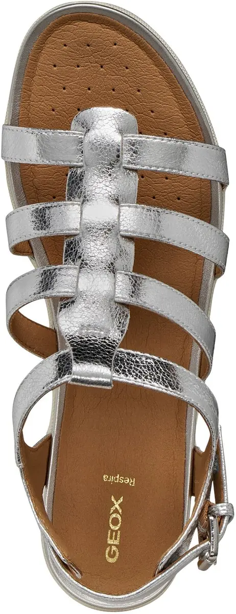 Geox Vega Sandalen - Zilver - Maat 39