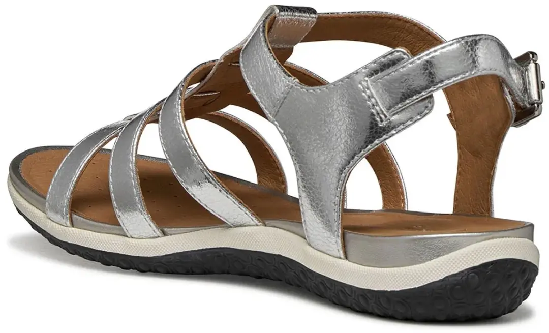 Geox Vega Sandalen - Zilver - Maat 39