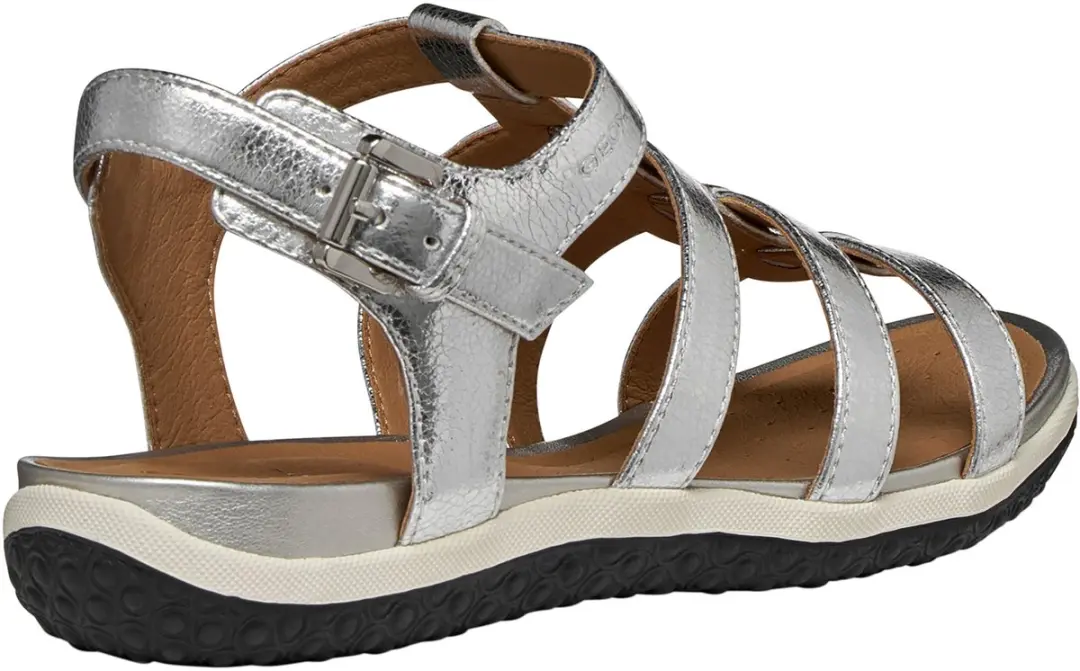 Geox Vega Sandalen - Zilver - Maat 39 - afbeelding 6 van 6