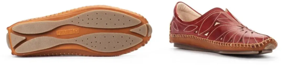 Pikolinos Jerez 578-7399 Dames Instapper - Rood - Maat 37 - afbeelding 4 van 6