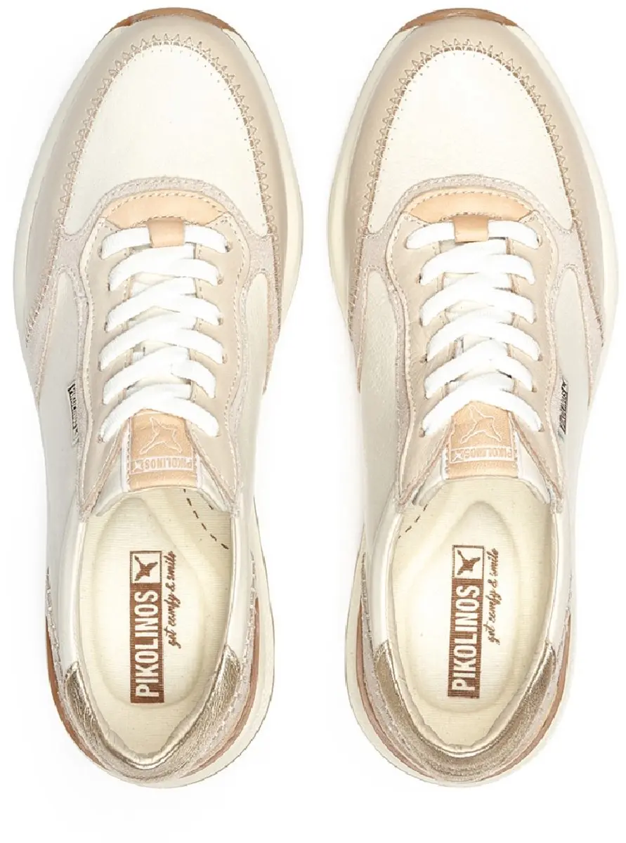 Pikolinos Arrecife Leren Veterschoenen 41 - Beige - afbeelding 3 van 6