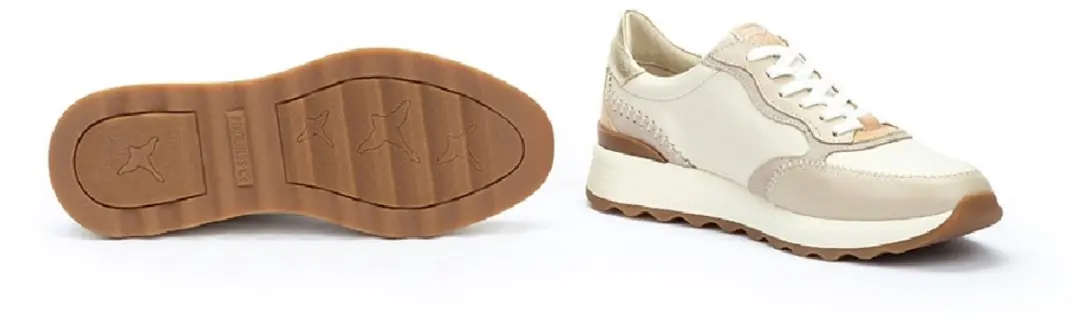 Pikolinos Arrecife Leren Veterschoenen 41 - Beige - afbeelding 2 van 6