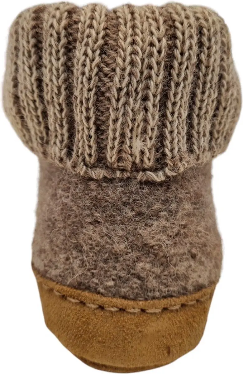 Bergstein Cozy Lux Junior Sloffen 37 - Beige - afbeelding 4 van 6