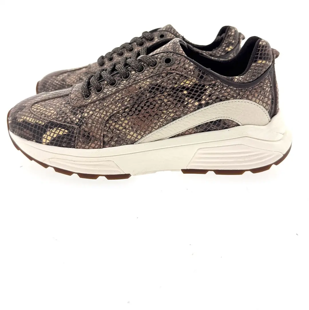 Xsensible Bailey Stretchwalker Sneakers - Dames 36 - Bruin