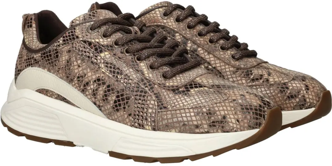 Xsensible Bailey Stretchwalker Sneakers - Dames 36 - Bruin
