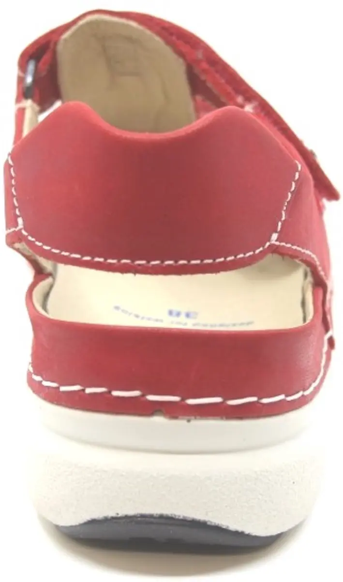 Wolky Dames Rolling Sun Comfortschoenen - Rood