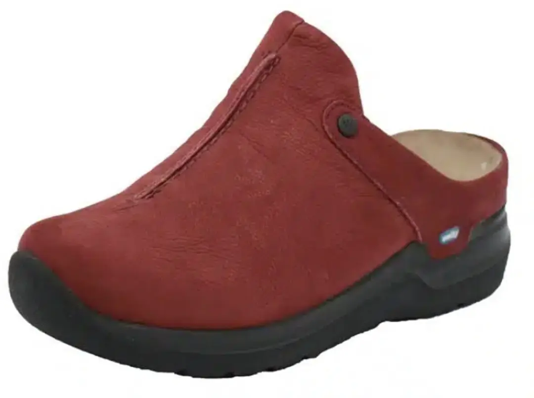 Wolky Holland DB Slides 38 - Cherry Rood
