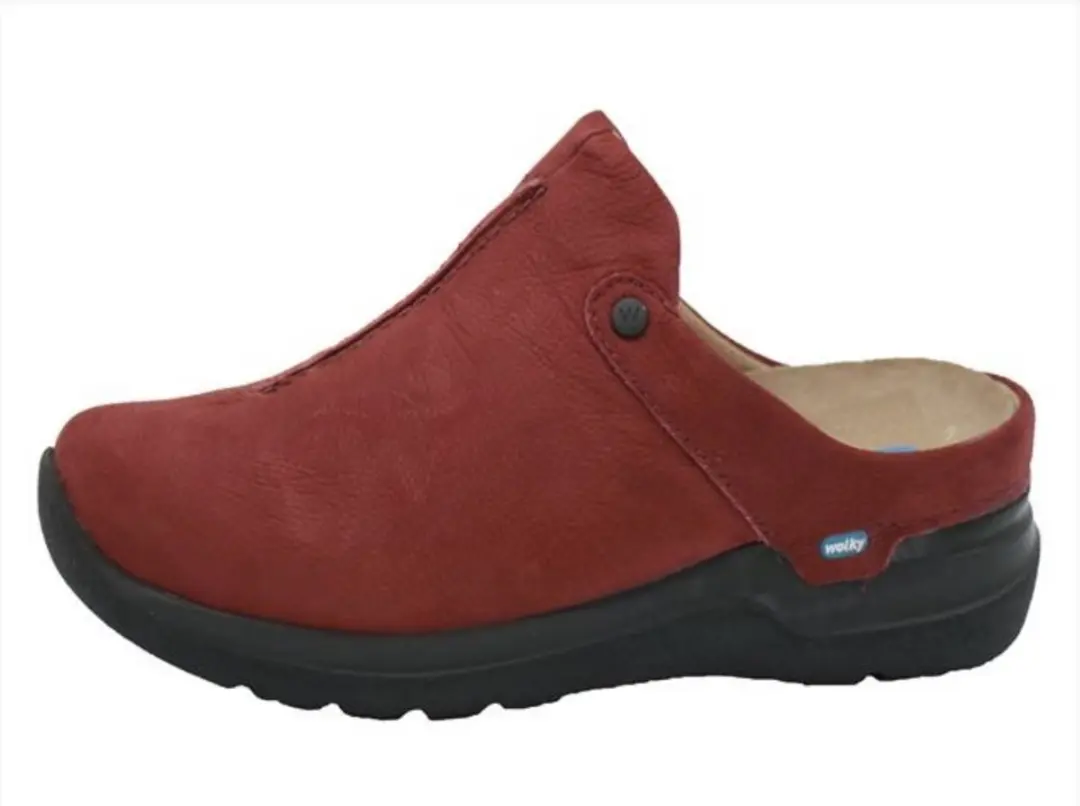 Wolky Holland DB Slides 38 - Cherry Rood