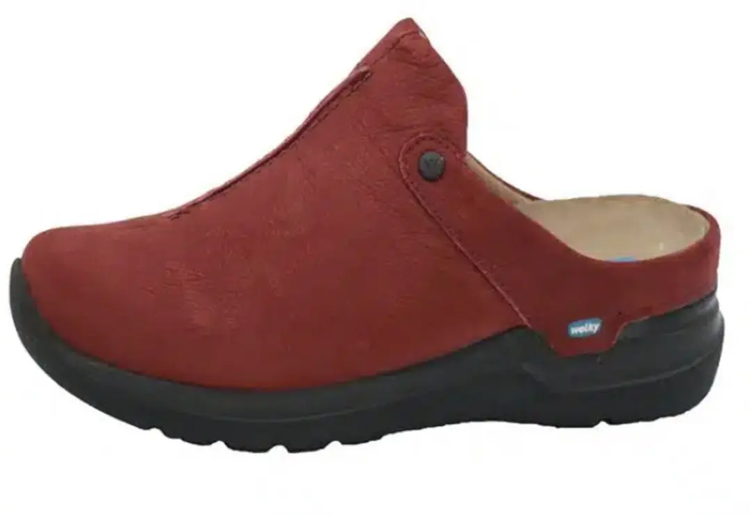 Wolky Holland DB Slides 38 - Cherry Rood