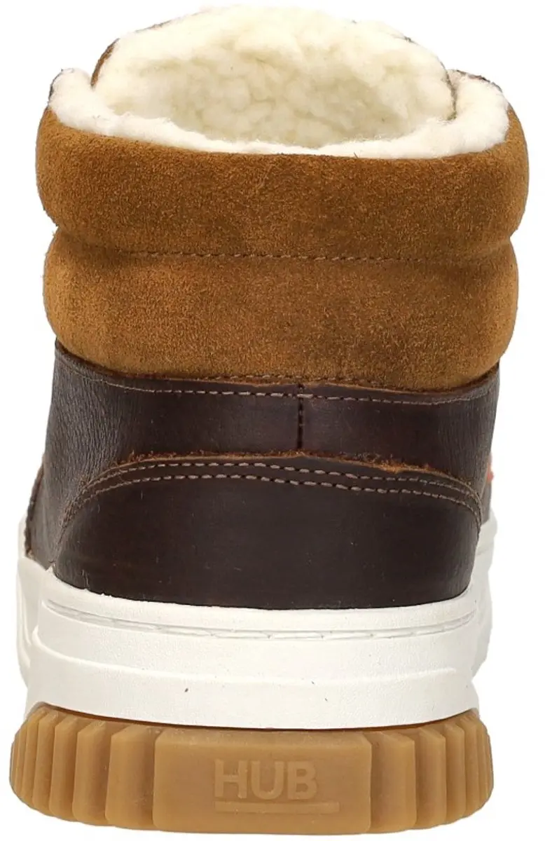 Hub Mark 2.1 Leren Sneakers Heren - Cognac - Maat 47 - afbeelding 6 van 6