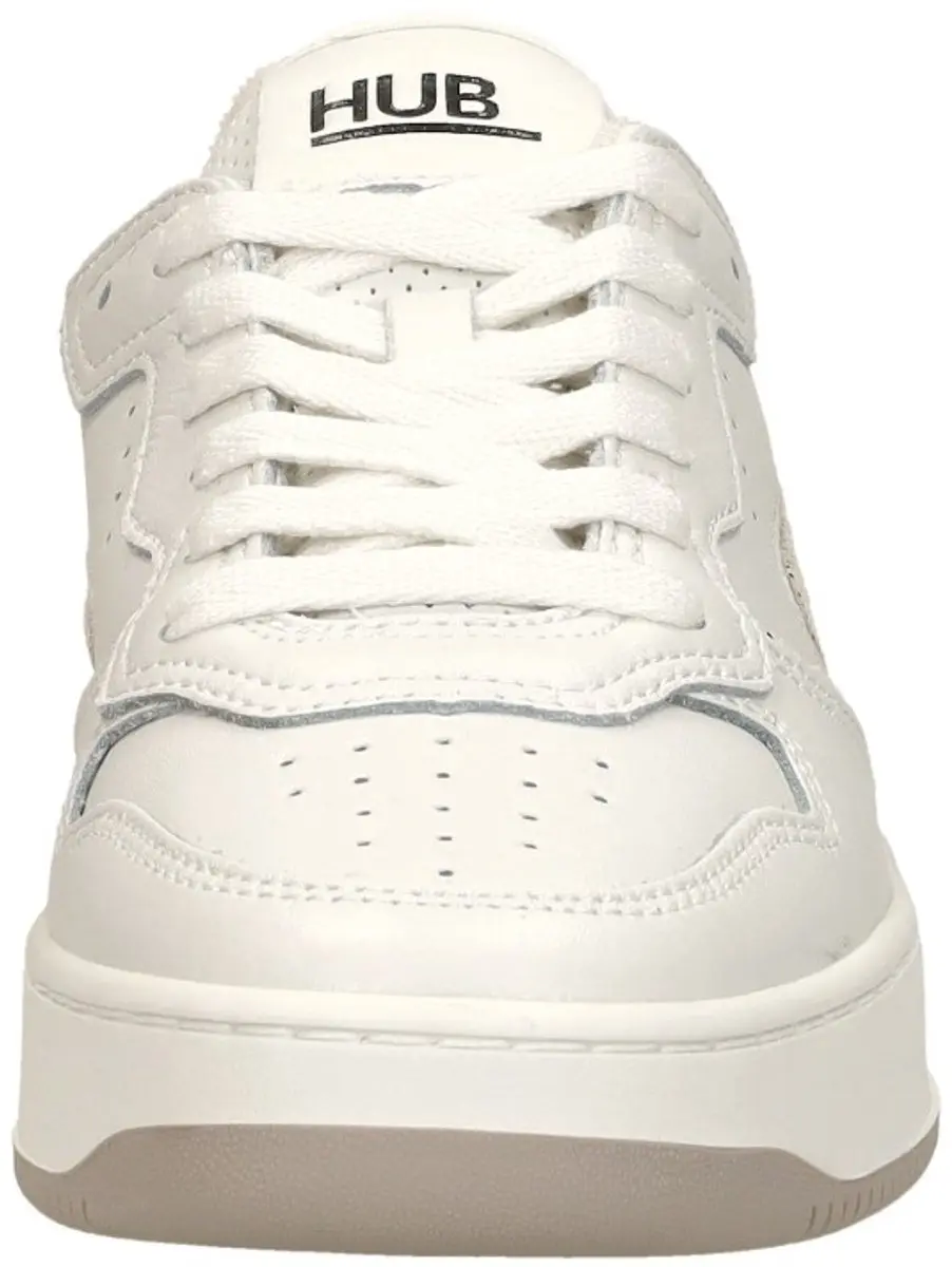 Hub Smash Sneakers Dames - Leer - Wit - Maat 36 - afbeelding 3 van 6