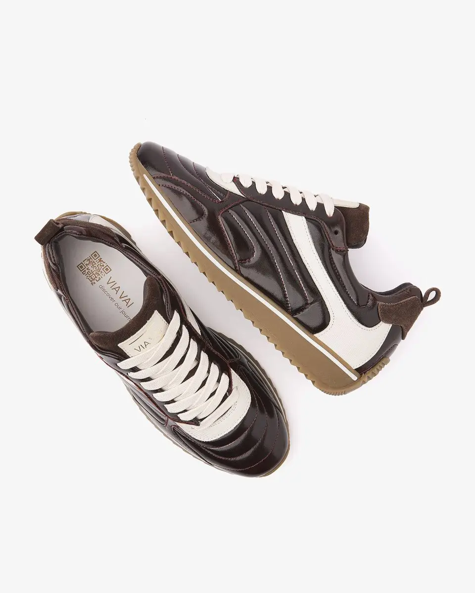 VIA VAI Mikki Rae Sneakers Dames - Bruin - 39