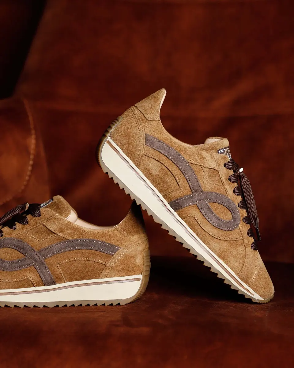 VIA VAI Mikki Eve Sneakers - Bruin - Suede - 37