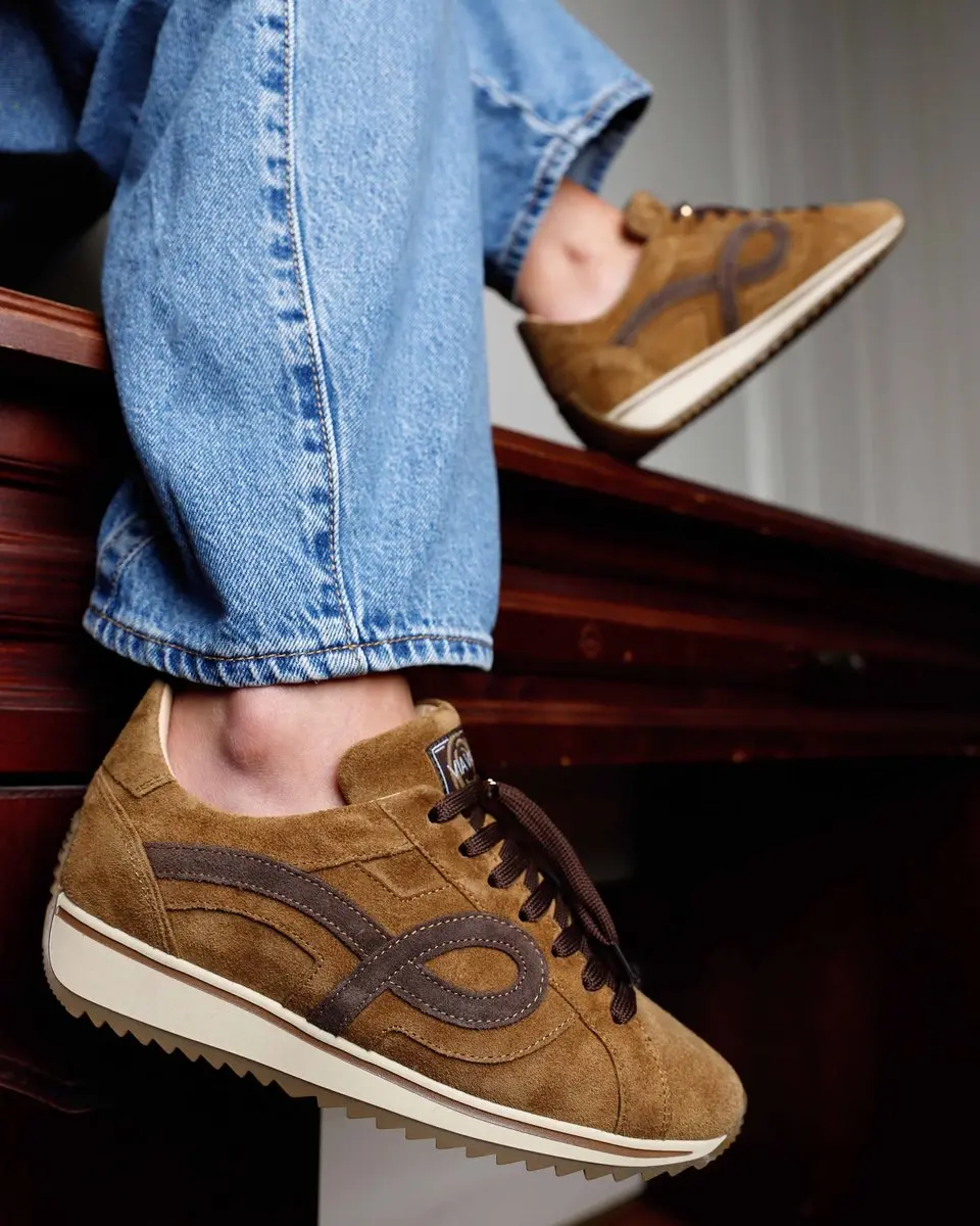 VIA VAI Mikki Eve Sneakers - Bruin - Suede - 37 - afbeelding 6 van 6