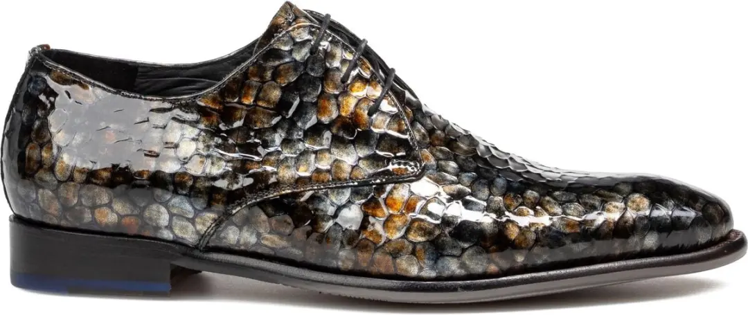Floris van Bommel DE STAPPER 63.04 Herenschoenen - Metallics - Maat 44 - afbeelding 6 van 6