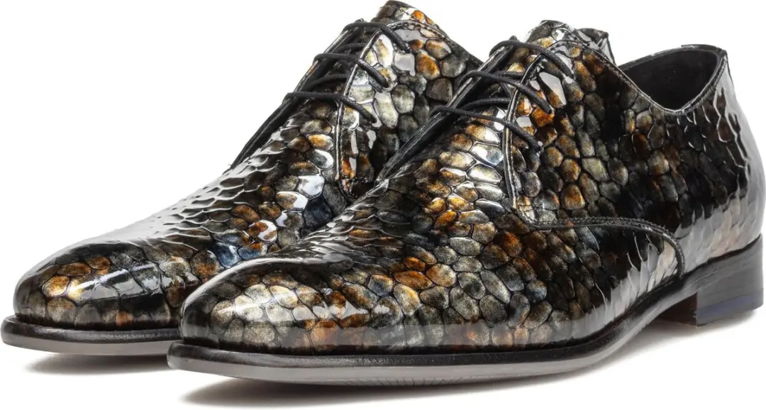 Floris van Bommel DE STAPPER 63.04 Herenschoenen - Metallics - Maat 44 - afbeelding 3 van 6