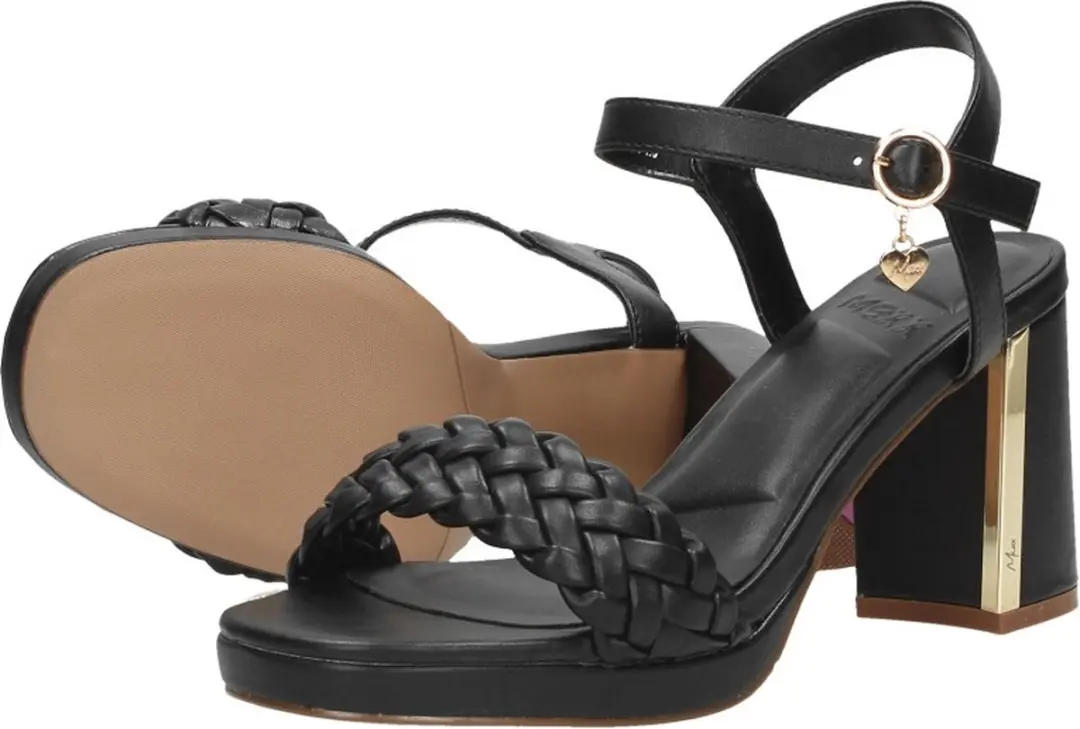 Mexx Lewy Sandalen Hak - Zwart - Maat 40 - afbeelding 6 van 6
